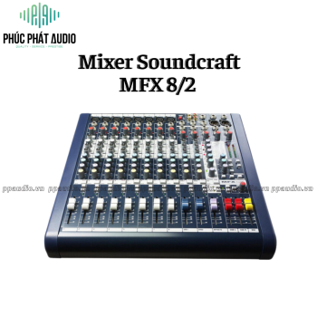 Mixer Soundcraft MFX 8/2 