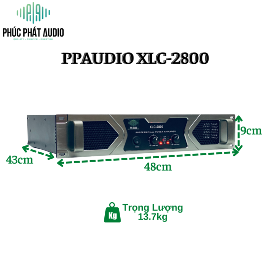Main PPAUDIO XLC-2800